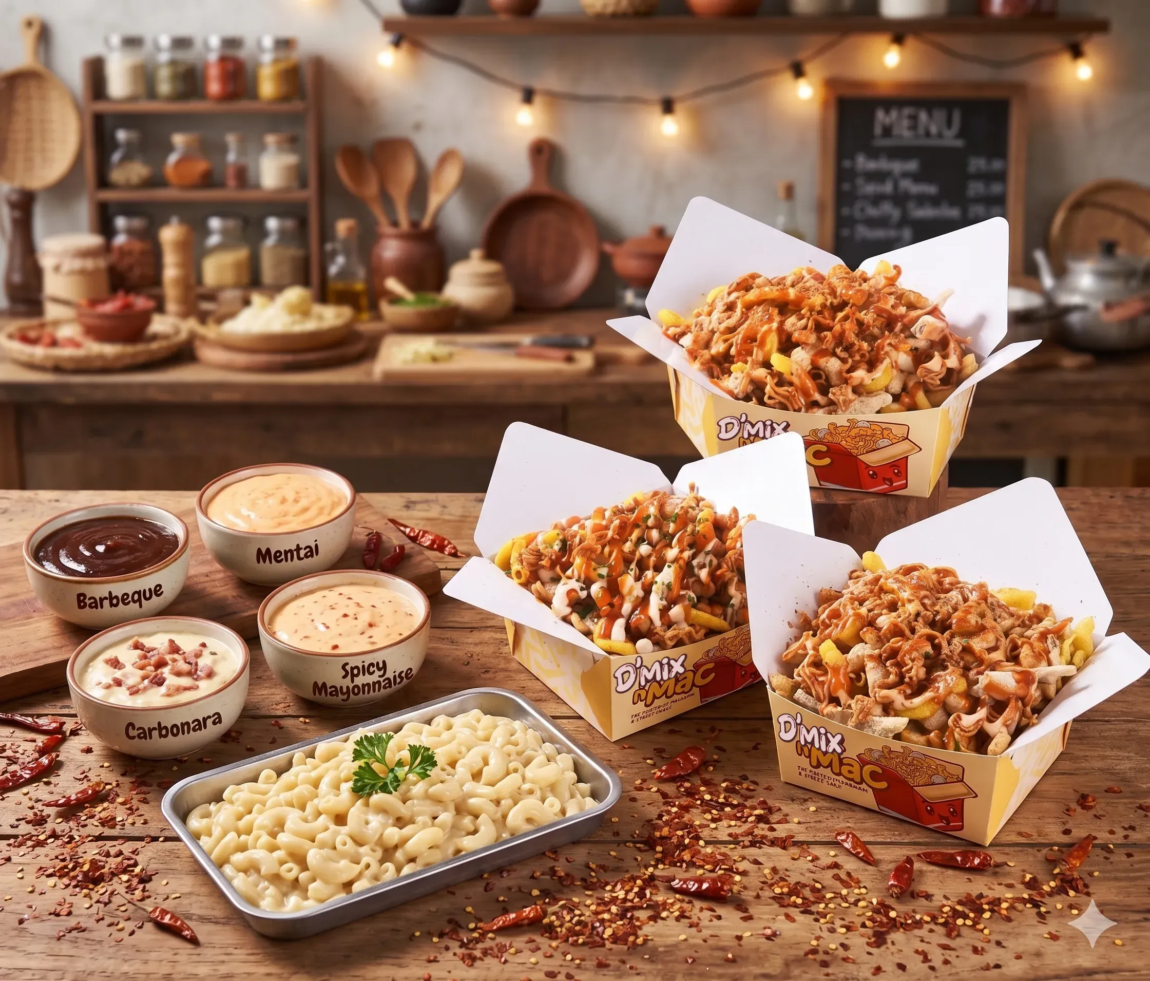 Varian Produk D'MIX & MAC